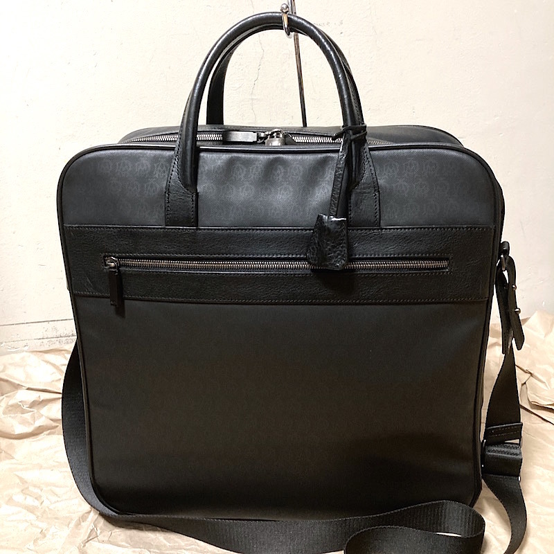 92Y220610Y 上美品 Dunhill ダンヒル メンズ バッグ 検 ブリーフケース ビジネスバッグ トート ショルダー ボストンバッグ リュック レザー_画像1