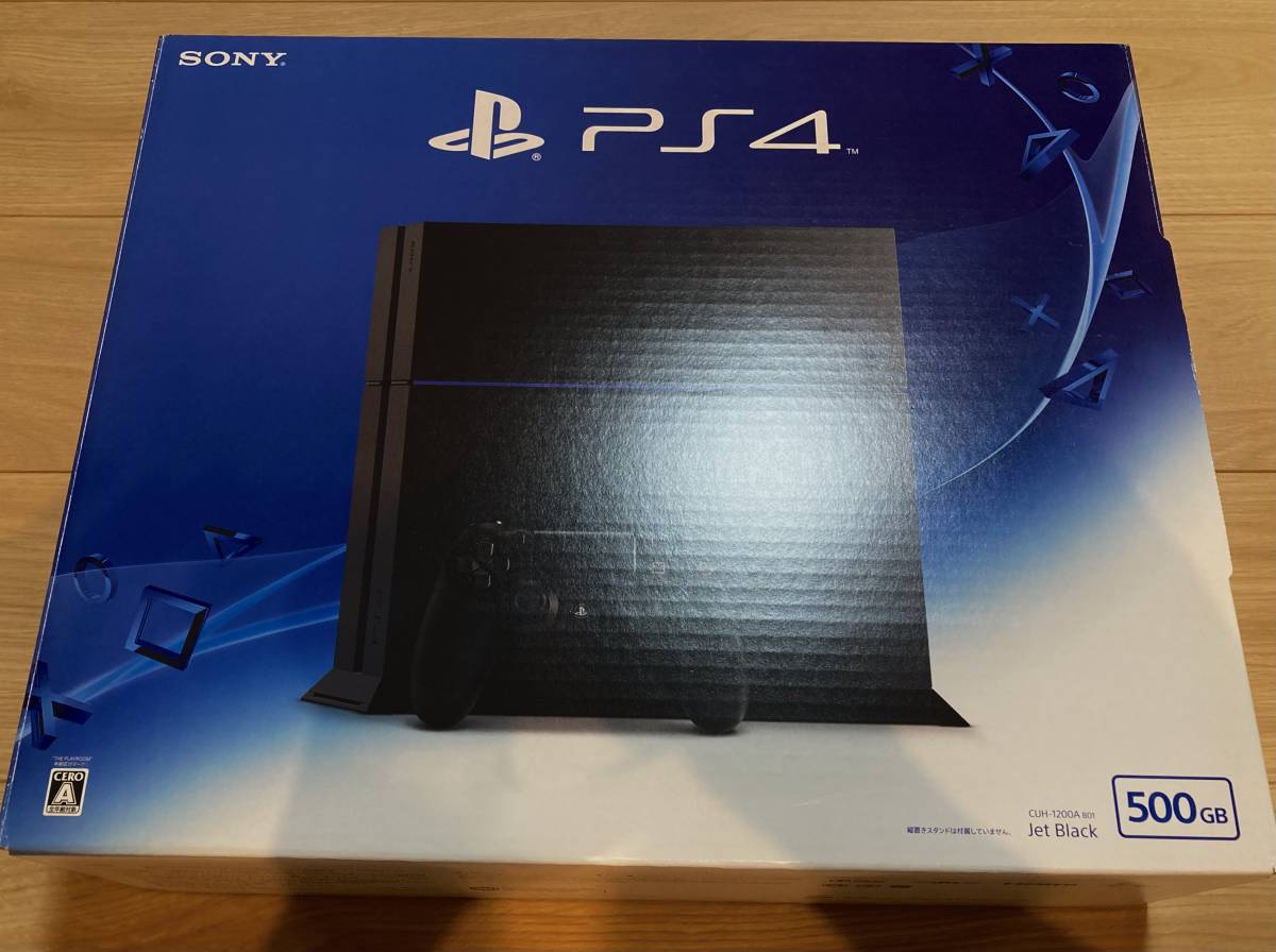 【最終値下げ】PlayStation4 ジェットブラック 500GB CUH-1200A… PS4本体 ジェットブラック SONY