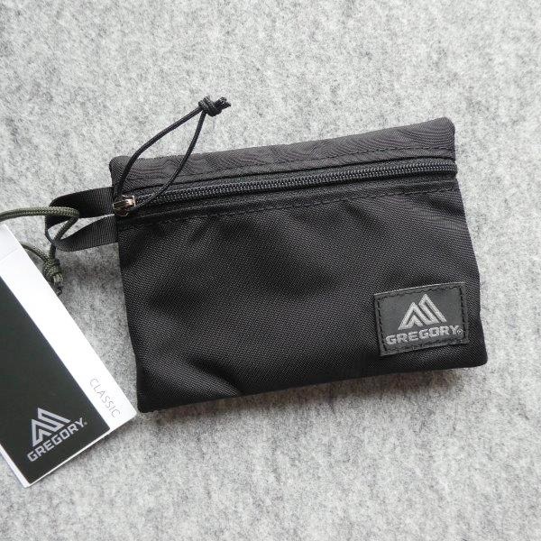 GREGORY POST CARD POUCH 新品 BLACK