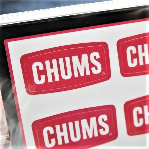 Sticker mini CHUMS Logo 新品 チャムス ステッカー CH62-0089 防水素材_画像3