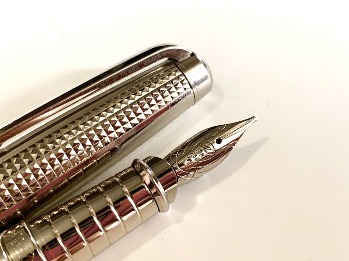 買取り実績 デュポン S.T. DUPONT FIRE HEAD ファイヤーヘッド 万年筆M
