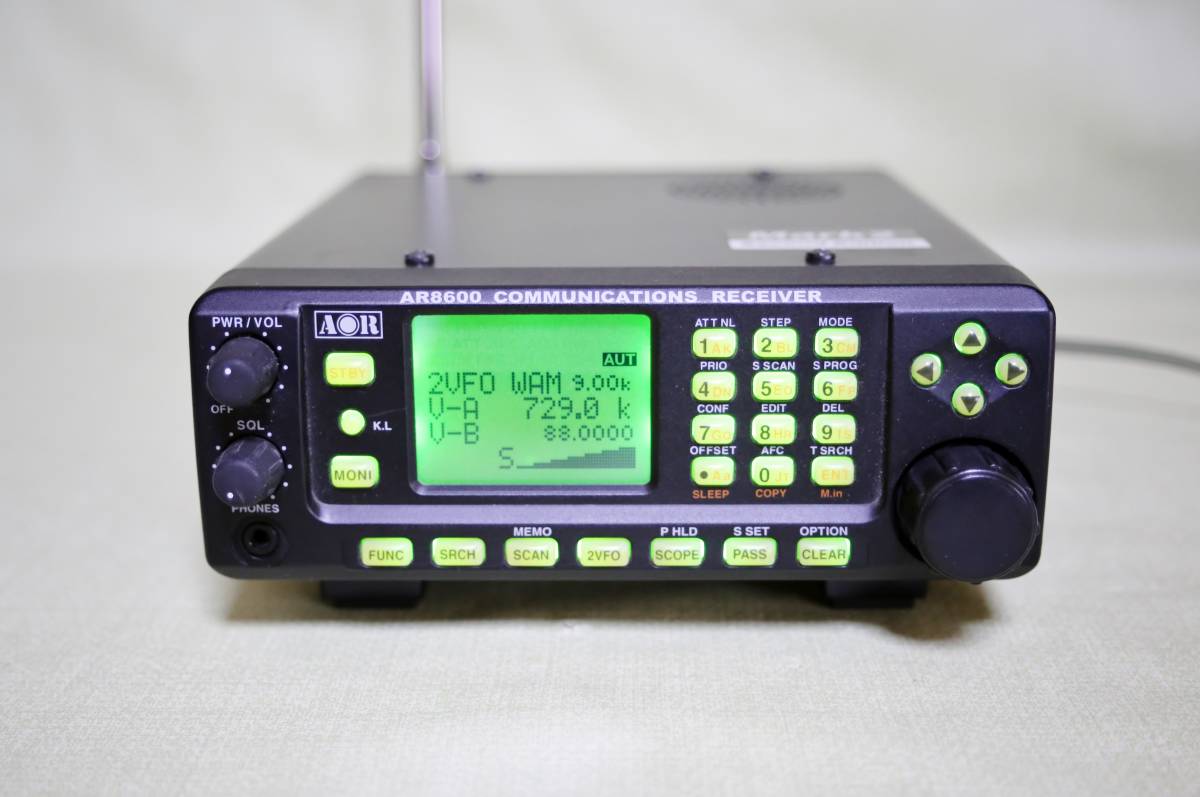 AOR AR 8600受信機をお売り頂きました。