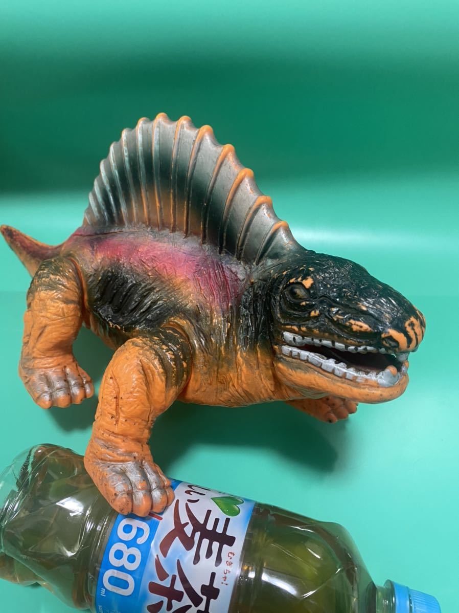 17000円 話題の行列 大協 スコロザウルス 恐竜 ソフビ パチ怪獣 当時品 アンキロザウルス 無版権