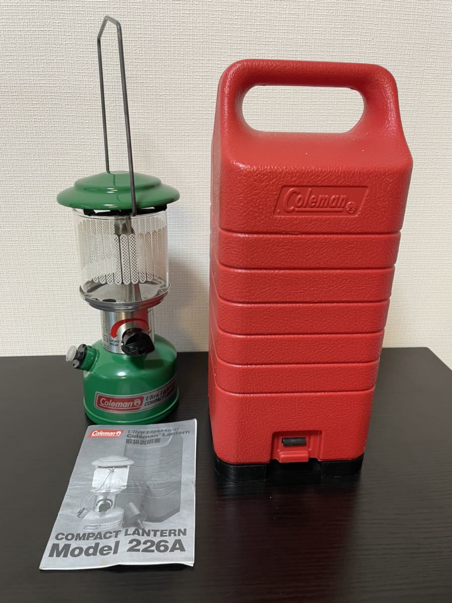 Coleman コールマン ホワイトガソリン コンパクトランタン model 226A