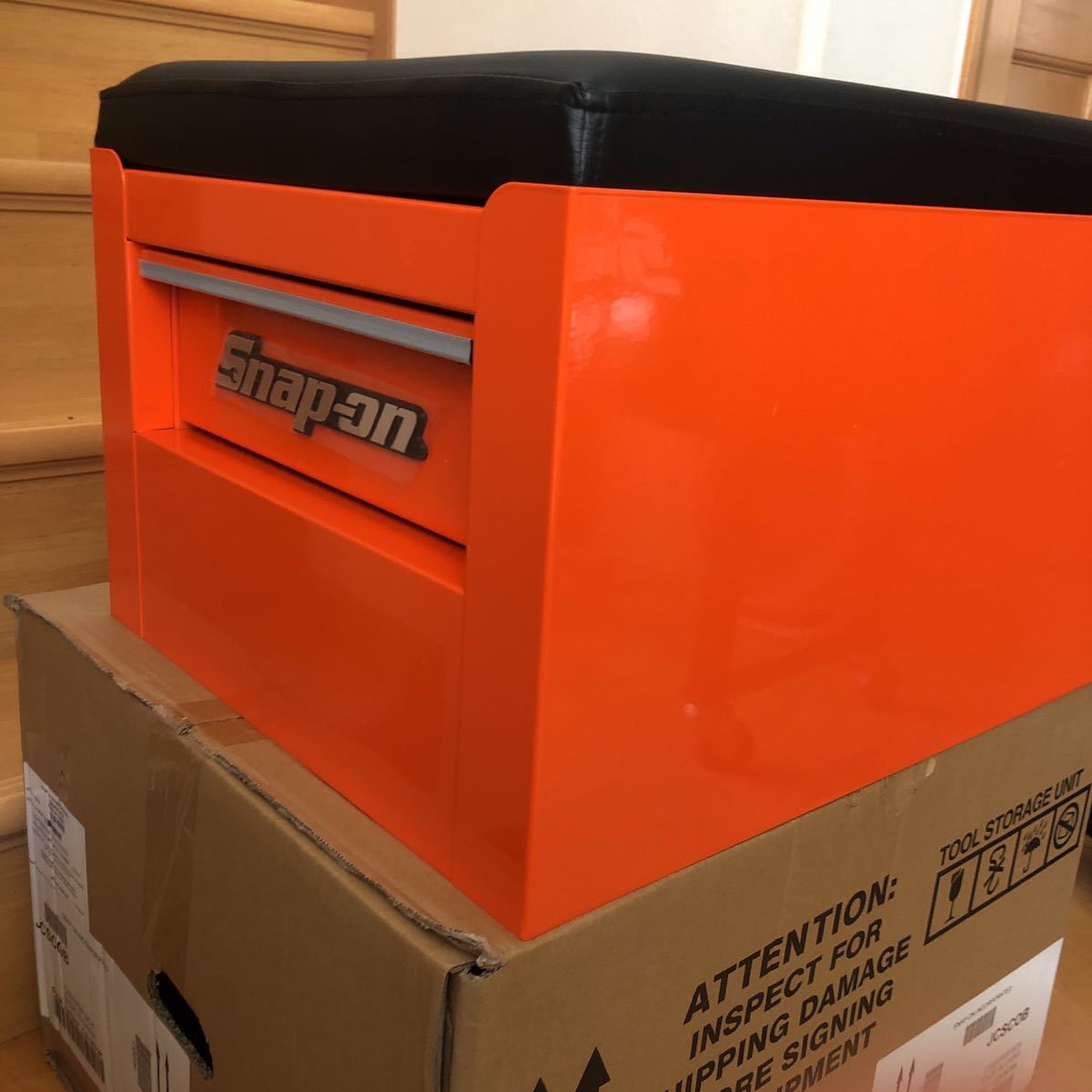 新品 限定 スナップオン シートクリーパー型 工具箱 椅子 収納 snap on