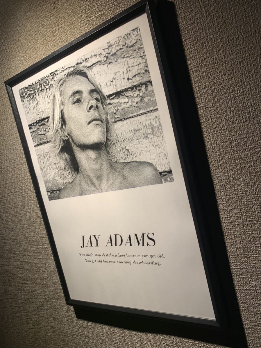 zflex dogtown Jay adams ジェイアダムス A4 額付き 送料込み_画像2