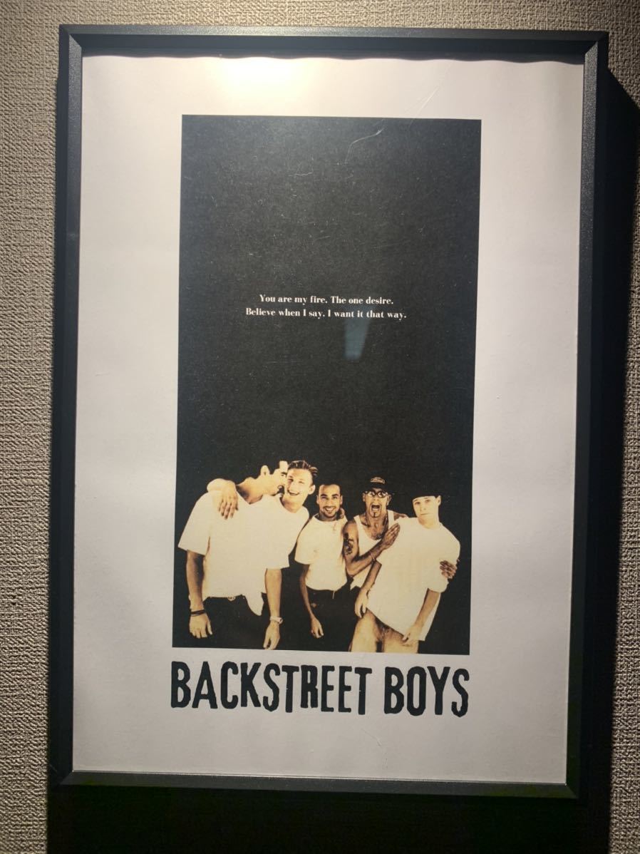  back Street boys BACKSTREET BOYS A4 amount attaching ⅰ