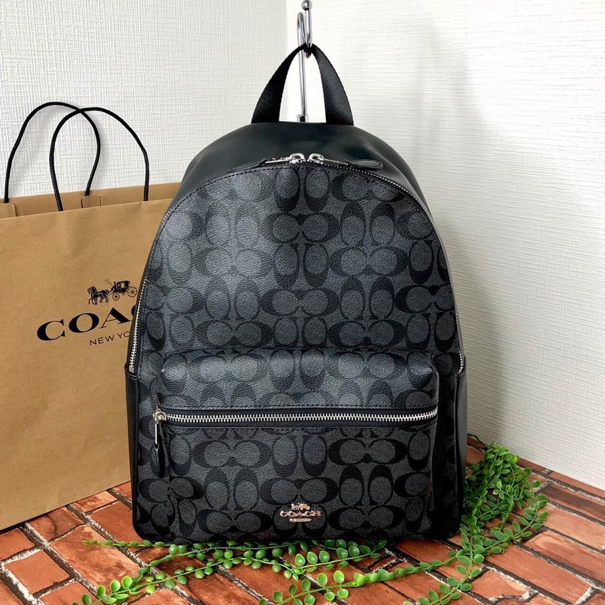 ≪新品≫COACH コーチ リュック バックパック グレー | www