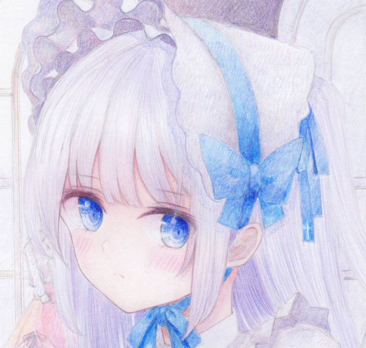 専用 手描きイラスト オリジナル237 Yahoo!オークション - A4オリジナル手描きイラスト 「お人形