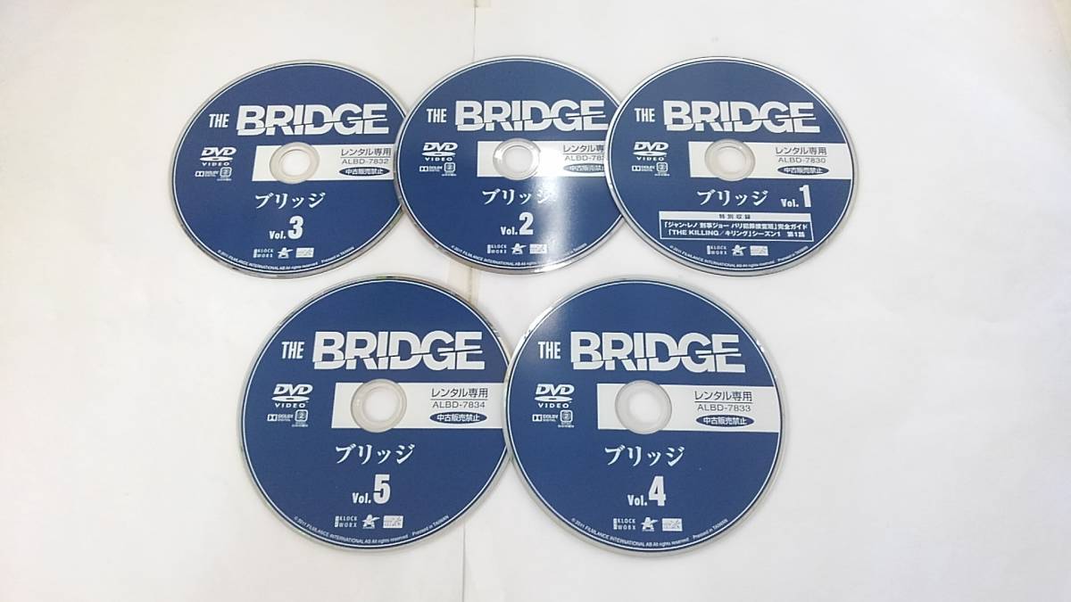 Y9 03732 - ブリッジ THE BRIDGE シーズン1～3 全15枚セット ソフィア・ヘリーン DVD 送料無料 レンタル専用 吹替有_画像2