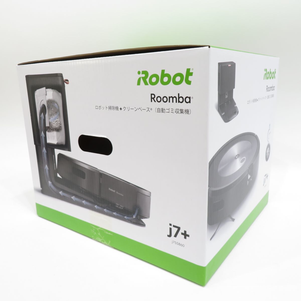 106 【未開封】IROBOT アイロボット ルンバ J7+ j755860 ロボット掃除機_画像3