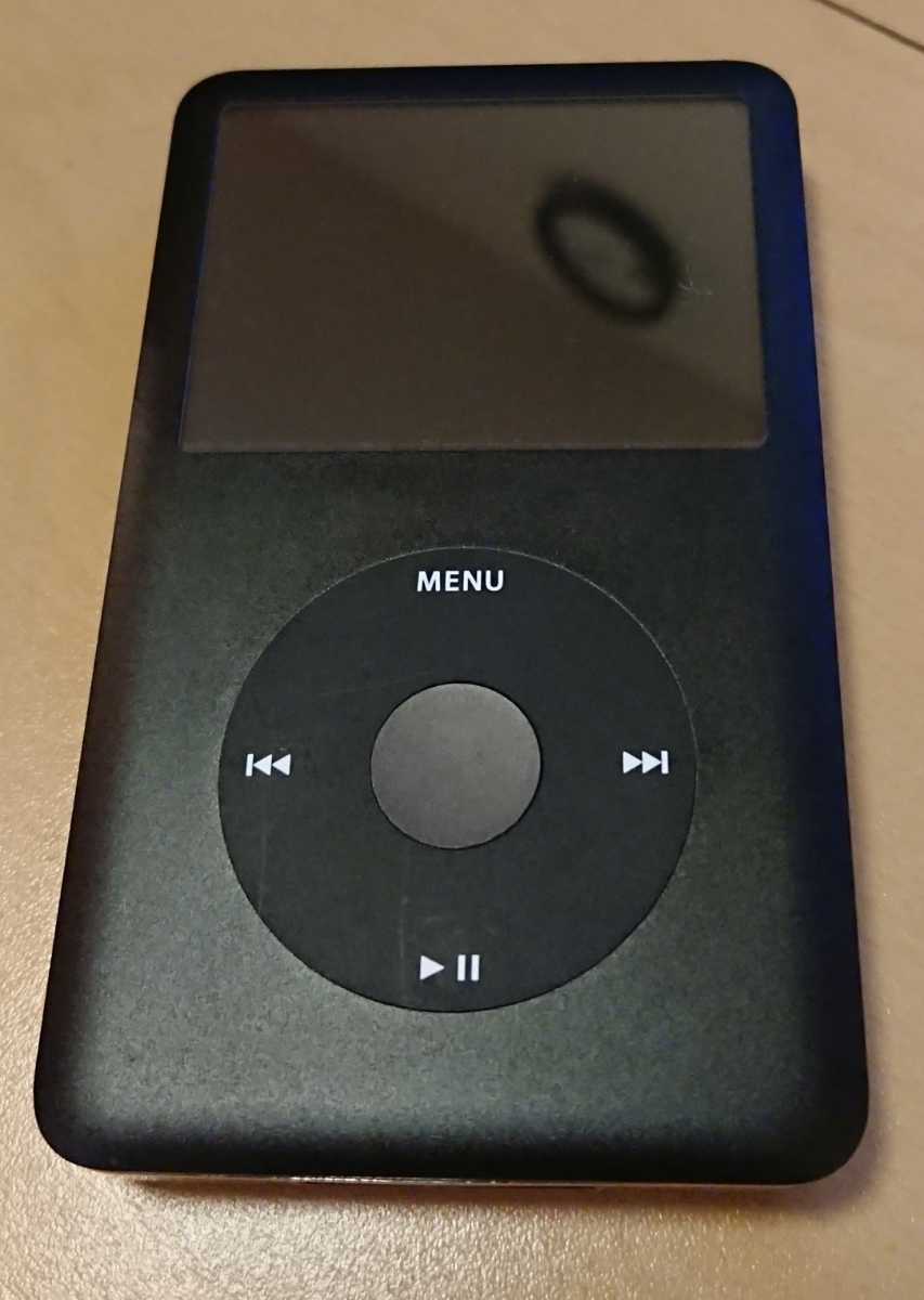 iPod Classic 最終モデル 第6 5世代 160GB A1238 ブラック 動作 iPod Classic 最終モデル 第6 5世代 160GB A1238 ブラック 動作