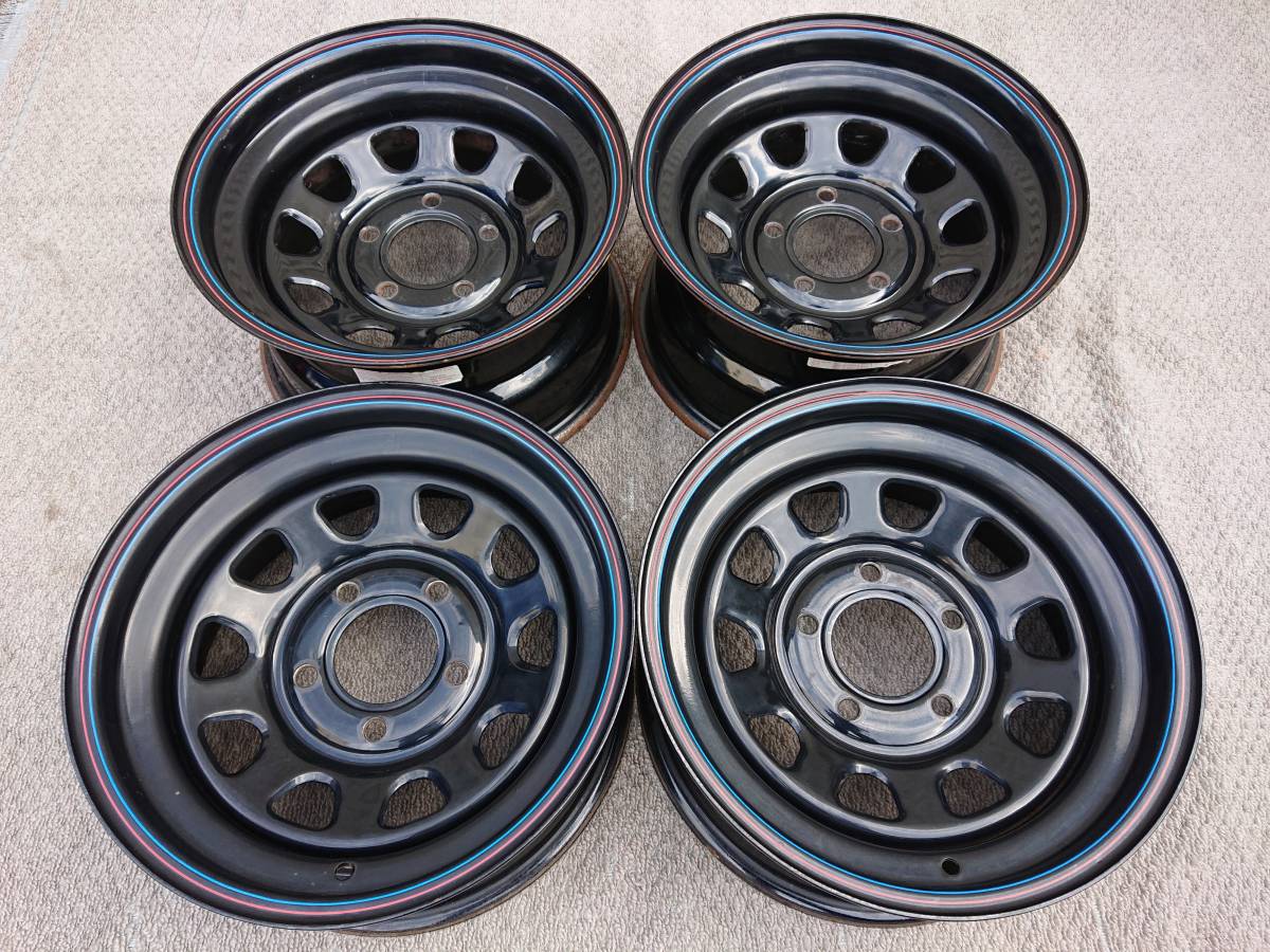 AWC デイトナブラック 7J 8J 15インチ PCD127 5穴 5X5 シボレー