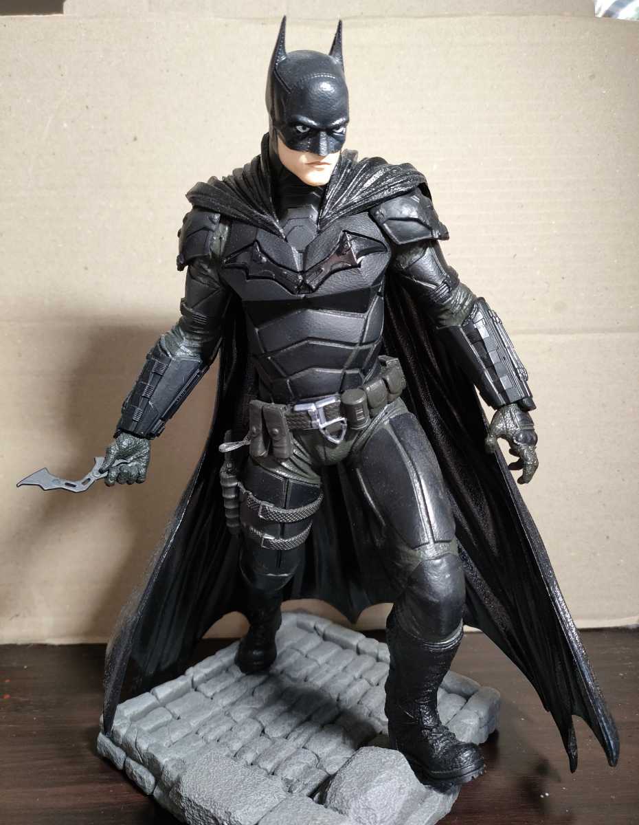 【目リペイント】マクファーレン ザ・バットマン 12インチスタチュー DC MULTIVERSE バットマン フィギュア DCマルチバース mafex_画像1