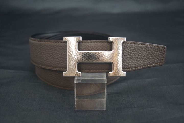 ◇ HERMES / エルメス コンスタンスベルト リバーシブル ブラック