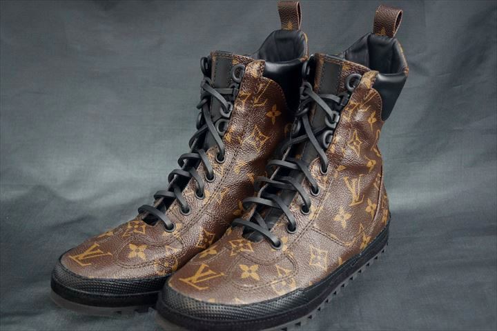 ◇ 美品 LOUIS VUITTON / ルイ ヴィトン モノグラム ブーツ ブラウン