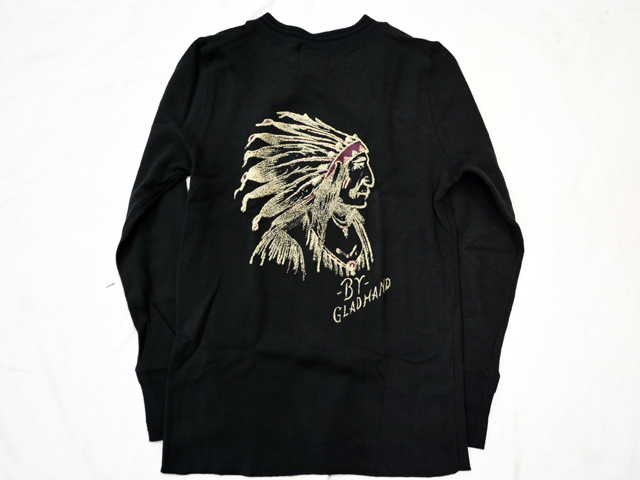 BY GLADHAND ヘンリーロンTee 18(BK/M)オールドクロウ GANGSTERVILLE