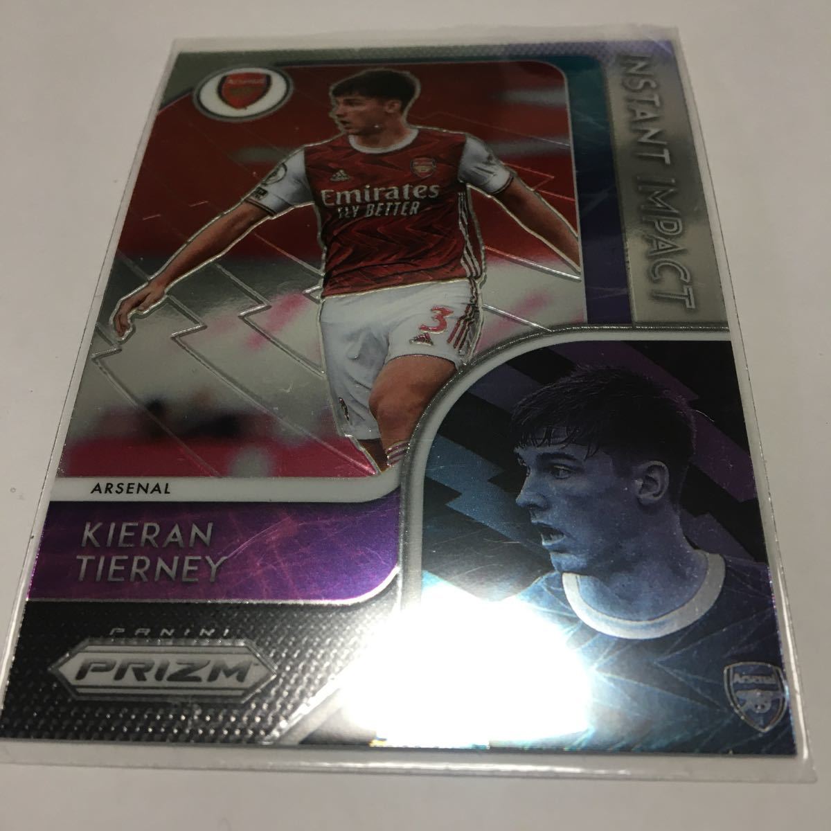 ★【キーラン・ティアニー】2020-21 PANINI PRIZM PREMIER LEAGUE SOCCER INSTANT IMPACT★即決_画像1