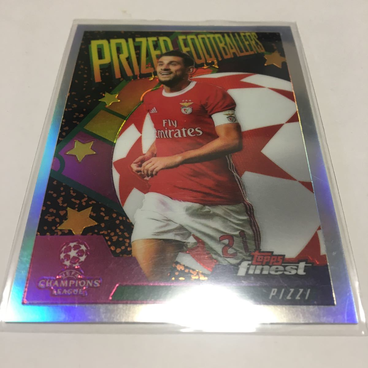 ★2019-20 Topps Finest UEFA Champions League　　ピッツィ　ベンフィカ★即決_画像1