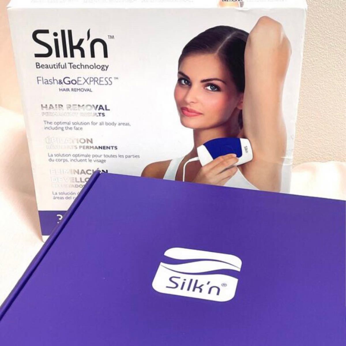 ★最終値下げ【新品】SILK'N（シルキン）家庭用脱毛器 光脱毛器　全身脱毛 レーザー 脱毛レーザー アメリカ製