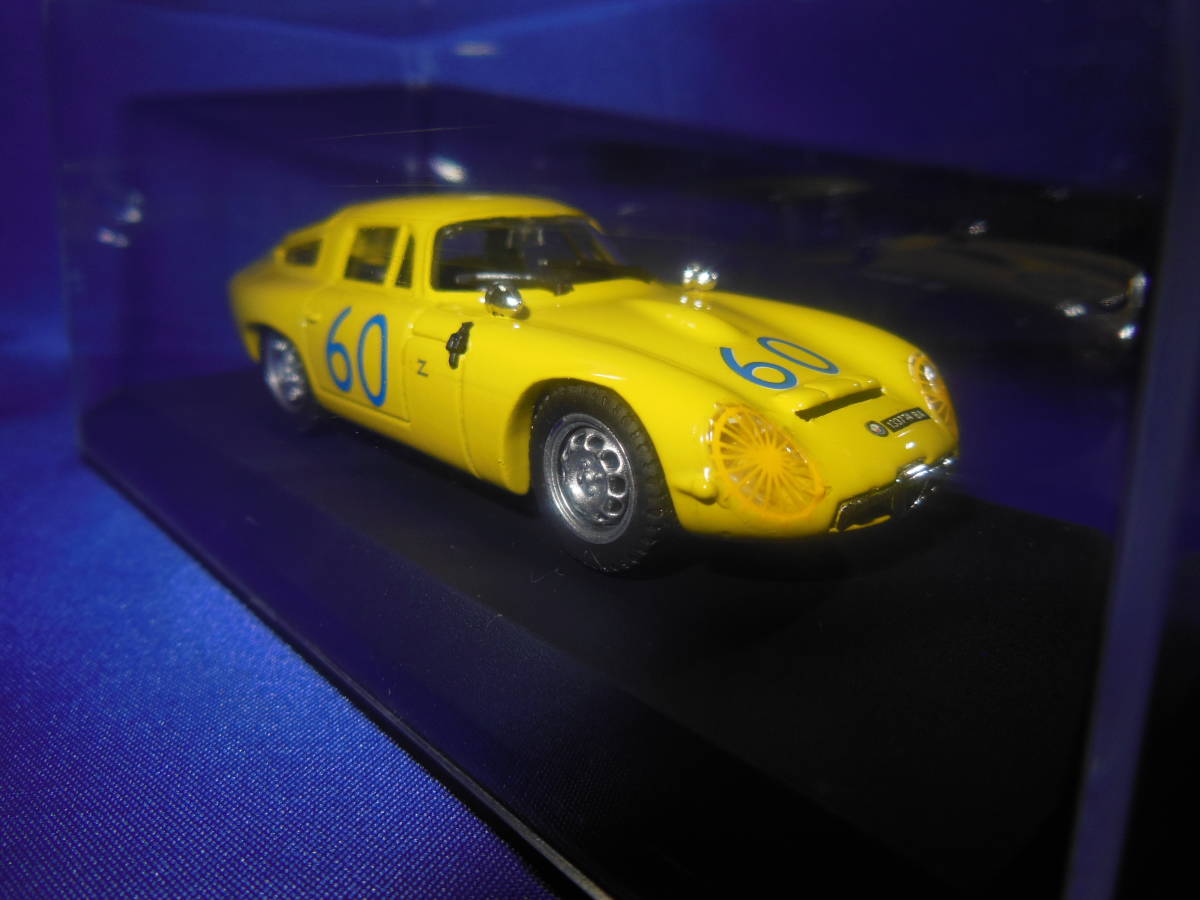 1/43　BEST MODEL　アルファロメオ　ALFA ROMEO　TZ1　1963年　黄　イタリア製　MADE IN ITALY_画像6