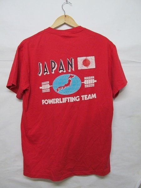  Япония представитель энергия lifting команда футболка 97 год красный M b14860