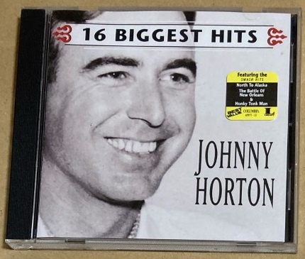 CD★JOHNNY HORTON 「16 BIGGEST HITS」　ジョニー・ホートン_画像1