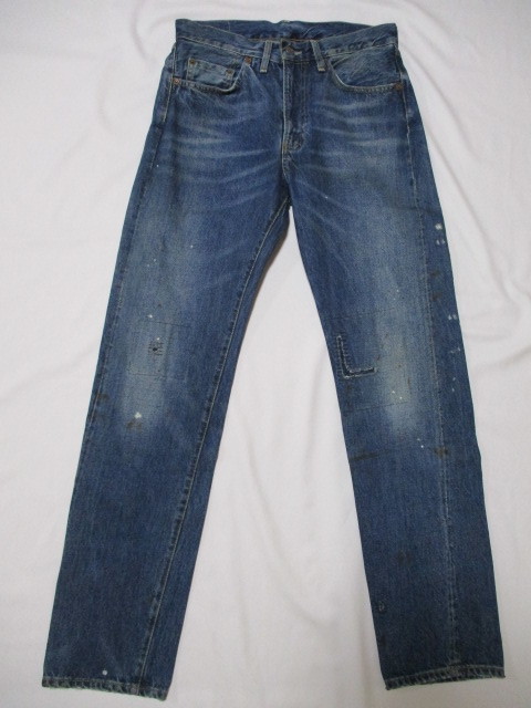 LEVIS LVC 501ZXX 復刻 リペア加工 デニムパンツ W29 50154-0079_画像1