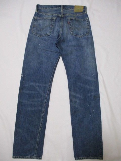 LEVIS LVC 501ZXX 復刻 リペア加工 デニムパンツ W29 50154-0079_画像2