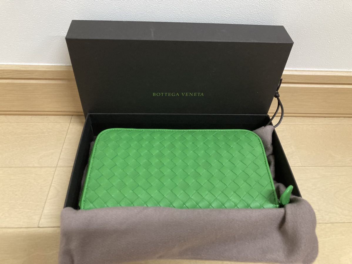 新品未使用 BOTTEGA VENETA ボッテガヴェネタ ラウンドジップ