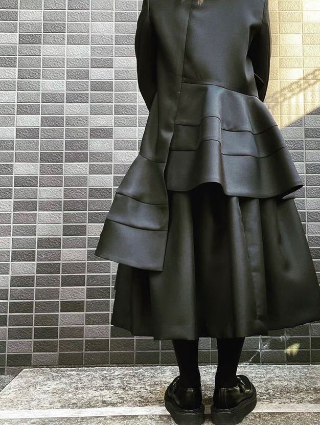 コムデギャルソン フレアースカート 黒 COMME des GARCONS