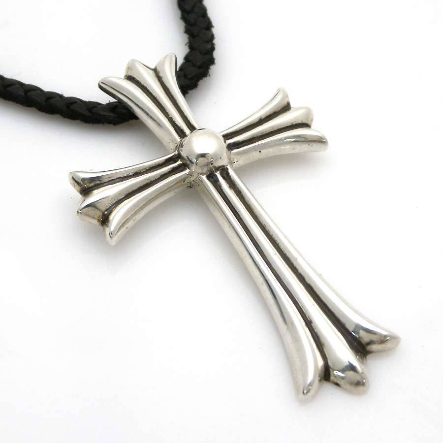 Chrome Hearts クロムハーツ ネックレス ラージ CHクロス ペンダント