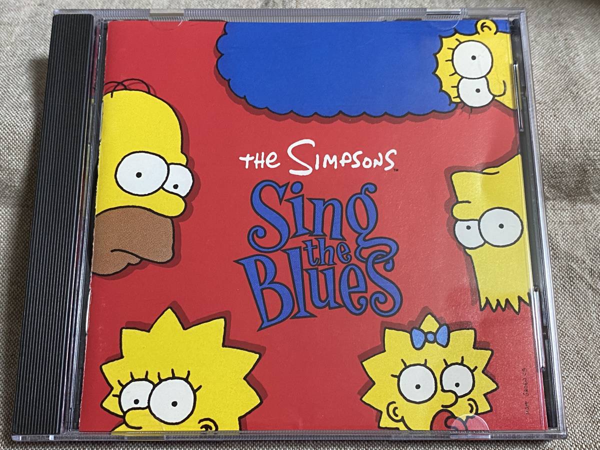 [アニメ音楽] THE SIMPSONS SING THE BLUES 90年 廃盤_画像1