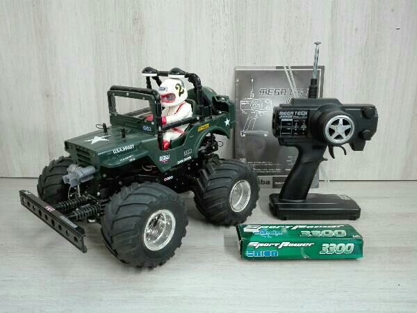 ジャンク TAMIYA 1/10 RC ワイルドウィリー2 MEGATECH JUNIOR リモコン