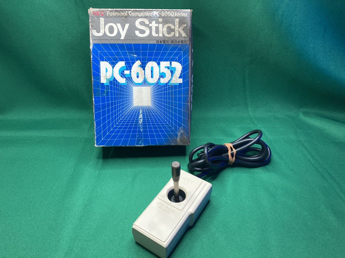 NEC PC-6000シリーズ ジョイスティック PC-6052 動作確認