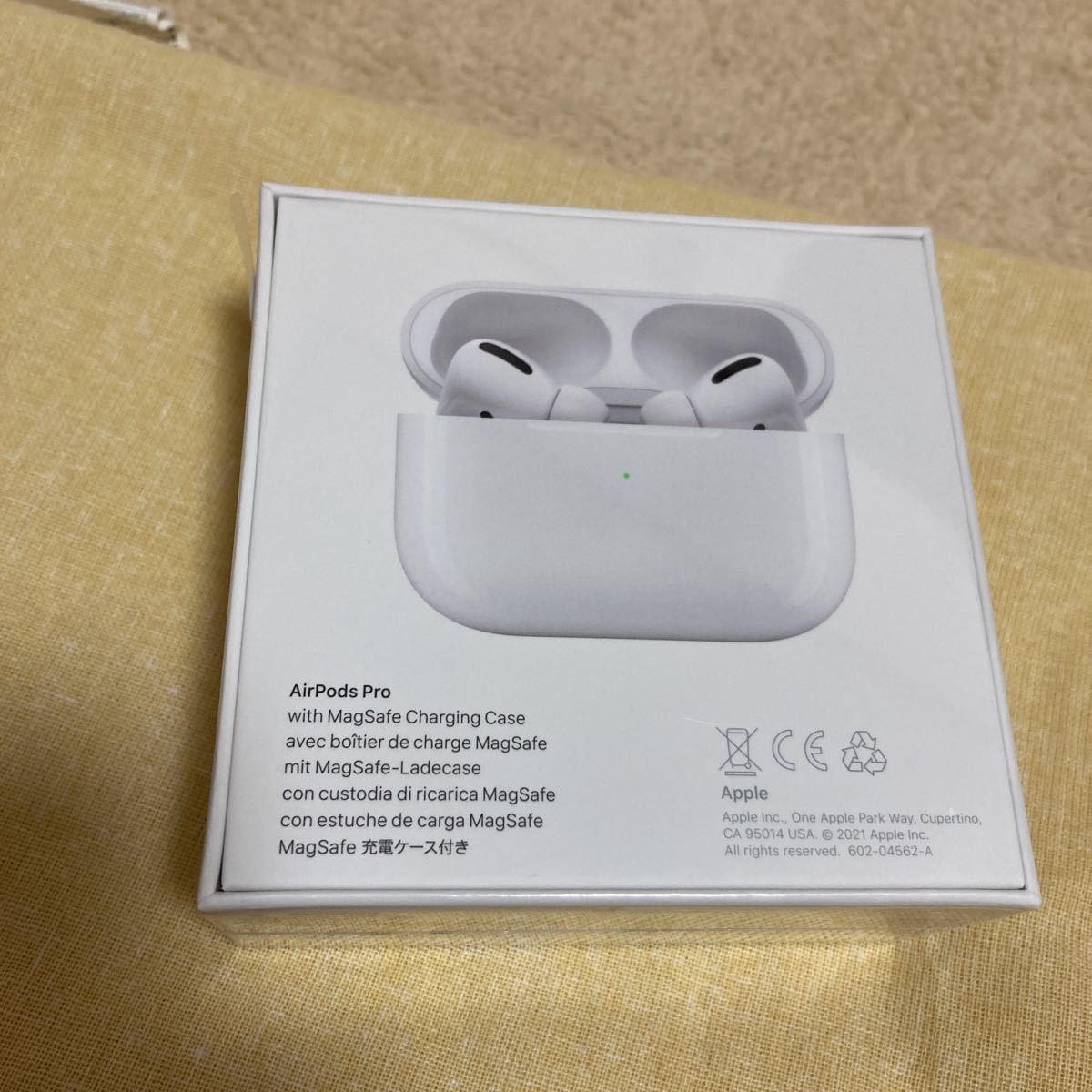 しました ヤフオク! - AirPods Pro 新品未開封シュリンク付き22年8月 ...