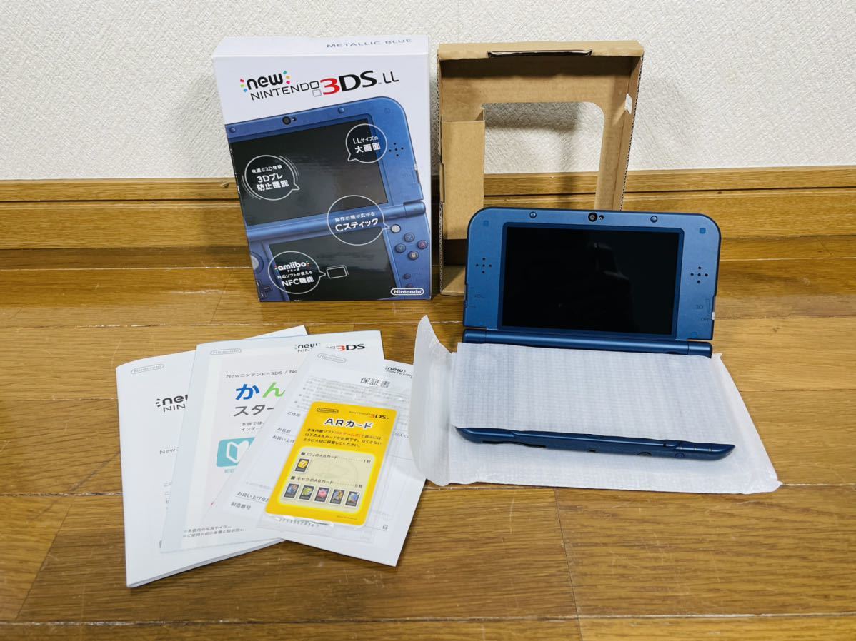 極美品】Newニンテンドー3DS LL new NINTENDO 3DS LL メタリック