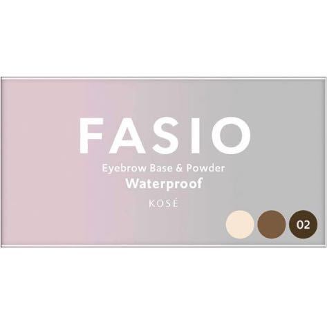 FASIO(ファシオ) アイブロウ ベース&パウダー 02 ライトブラウン　新品未開封_画像1