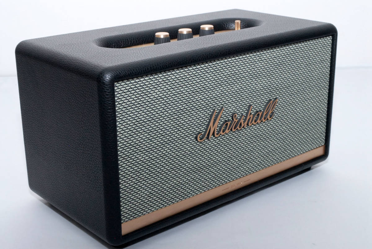 【新品】Marshall Stanmore Ⅱ bluetoothスピーカー/ブラック/マーシャル/スタンモア２/音響機器/黒/電化製品/送料無料/動作良好02_画像4