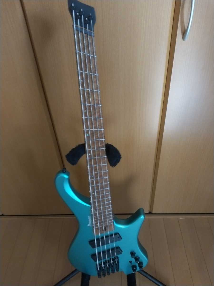 Ibanez EHB1005SMS-EMM ヘッドレスベース 5弦ベース ファンフレット 32