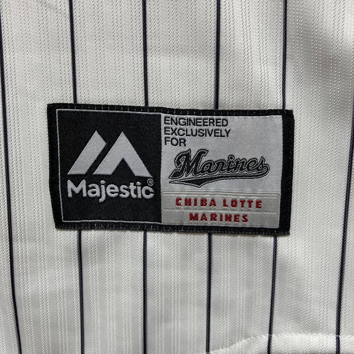 Majestic】マジェスティック 野球 千葉ロッテマリーンズ Majestic】マジェスティック 野球 千葉ロッテマリーンズ