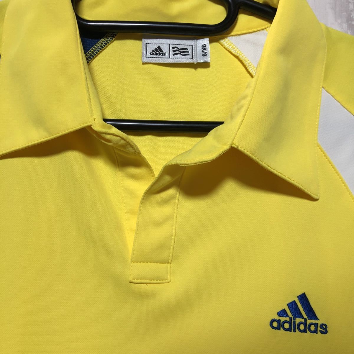 【adidas golf】アディダス ゴルフ 半袖シャツ メンズ O イエロー系 送料無料！