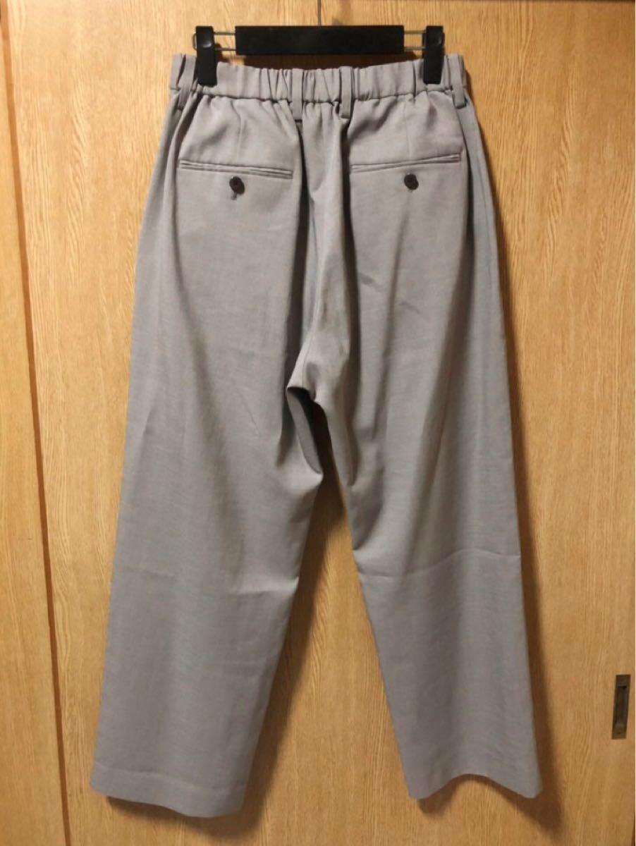 WYM LIDNM PE W-POCKET SHIRT SET-UP セットアップ M ベージュ 半袖 送料無料