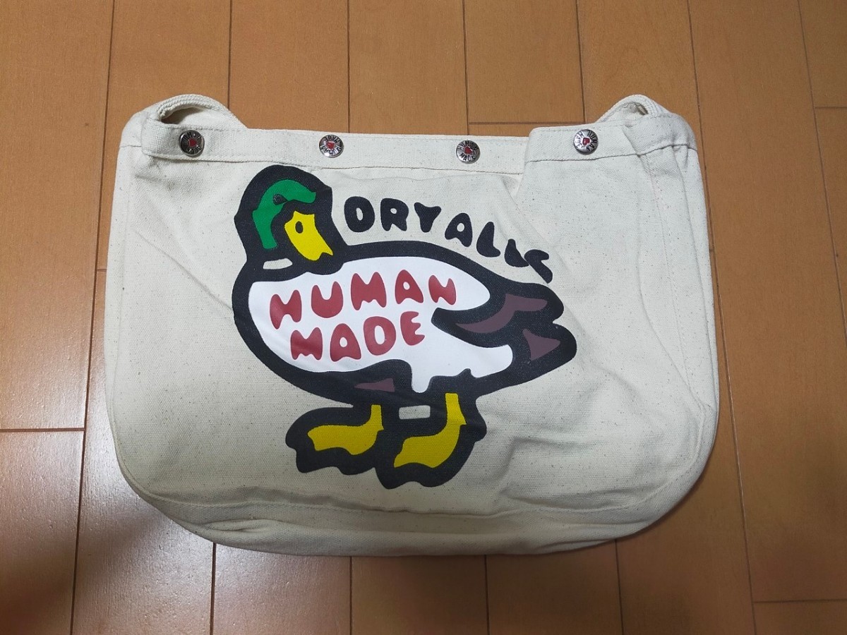 HUMAN MADE DUCK PAPER BOY BAGヒューマンメイド ダッグ ペーパーボーイショルダーバッグ 新品未使用品｜PayPayフリマ