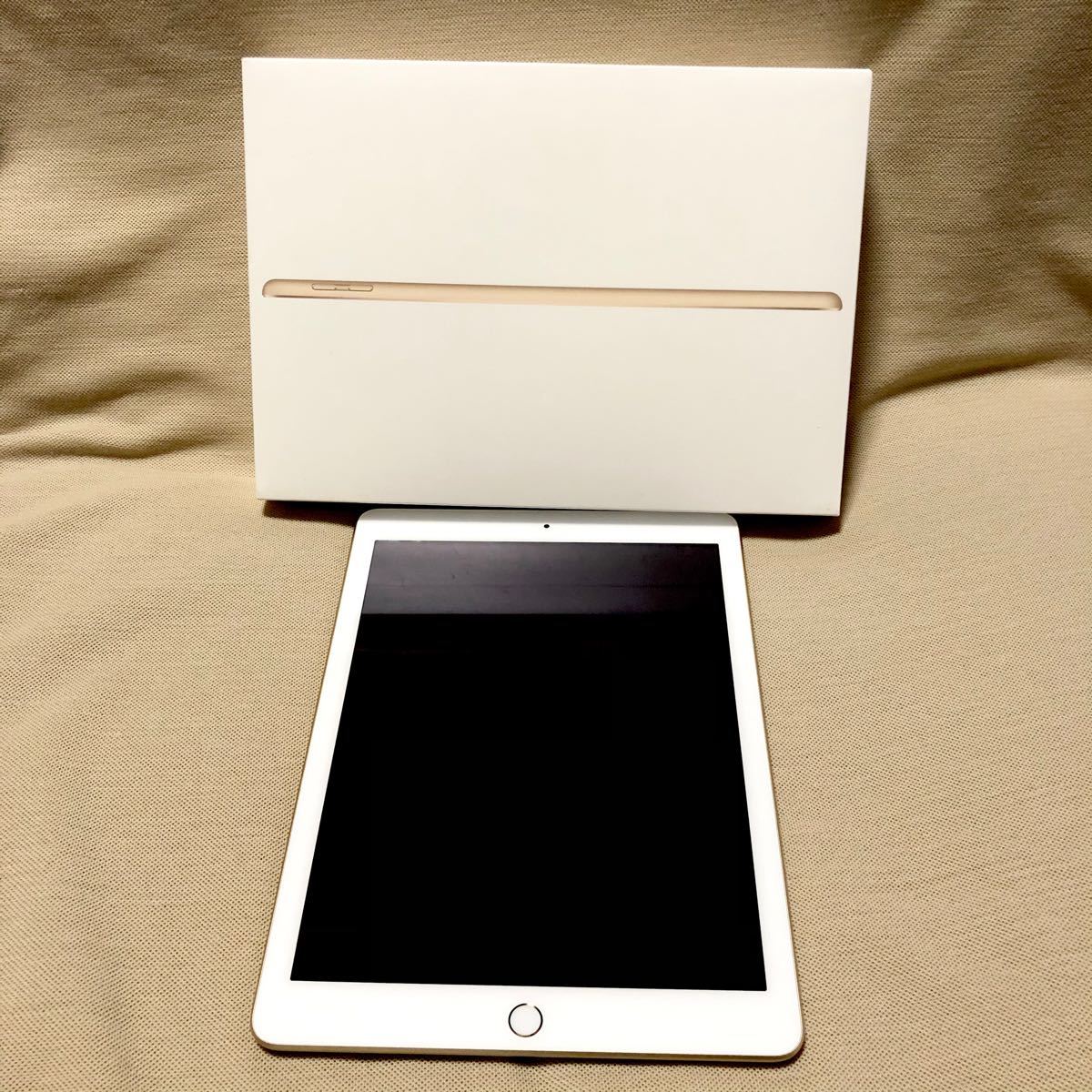 128GB大容量】アップル iPad WI-FIモデル ゴールド 第５世代 美品