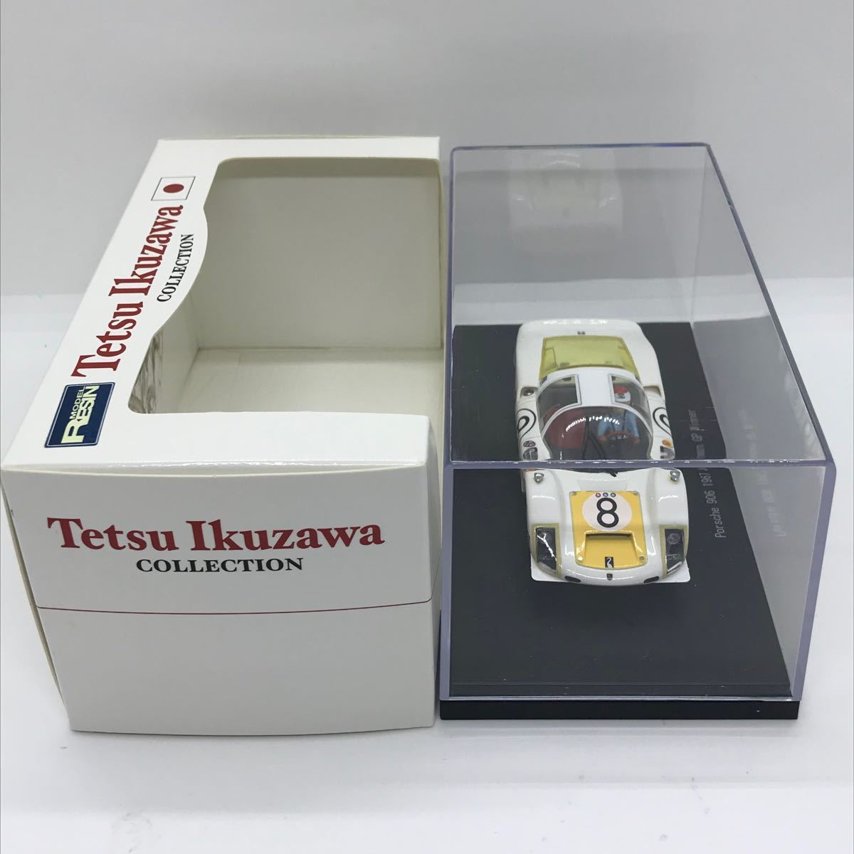 1/43 ポルシェ906 #8 生沢徹 1967 日本グランプリ優勝 テツ 1/43 ポルシェ906 #8 生沢徹 1967 日本グランプリ優勝 テツ