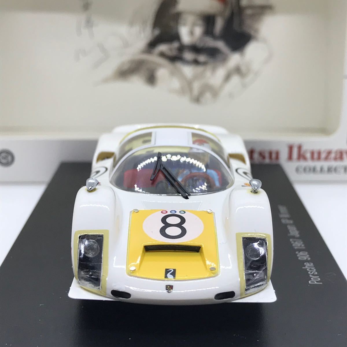 1/43 ポルシェ906 #8 生沢徹 1967 日本グランプリ優勝 テツ 1/43 ポルシェ906 #8 生沢徹 1967 日本グランプリ優勝 テツ