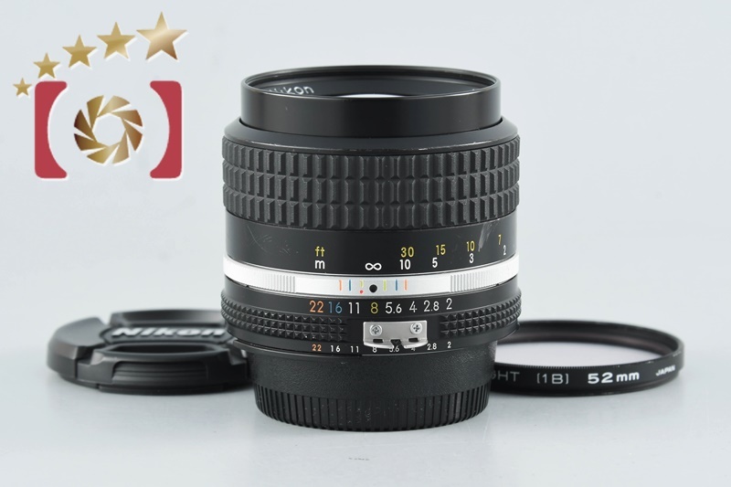 税込) 【中古】Nikon ニコン Ai-S NIKKOR 85mm f/2 ニコン