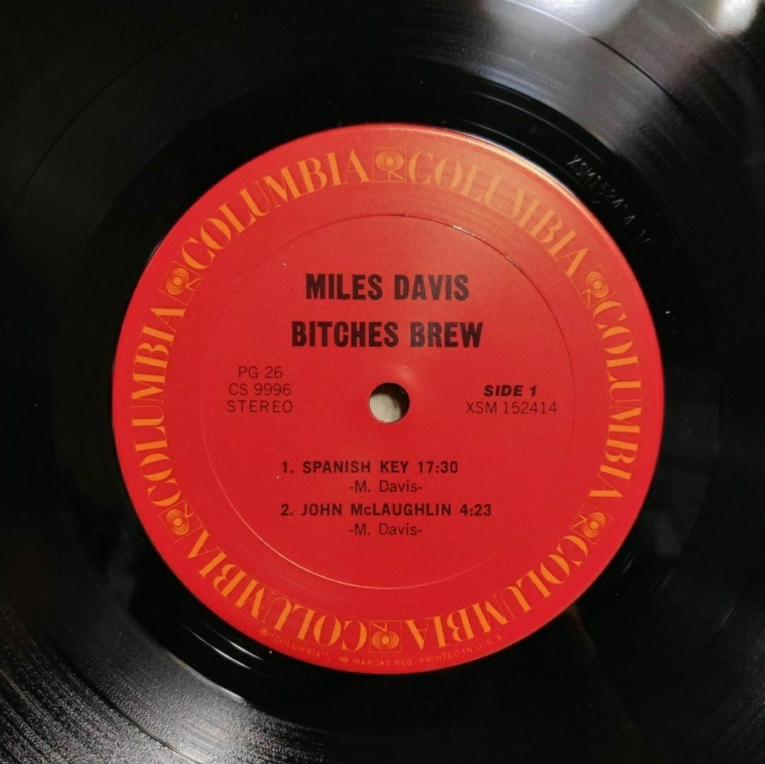 LP マイルス・デイビス Miles Davis/Bitches Brew【US-PG26,ワンオーナー美品】