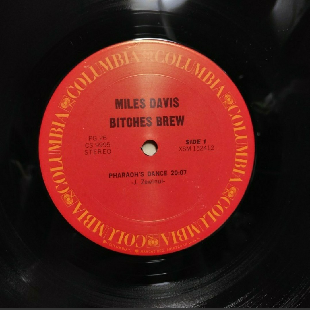 LP マイルス・デイビス Miles Davis/Bitches Brew【US-PG26,ワンオーナー美品】